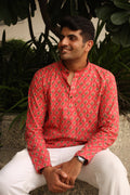Rang - Printed Cotton Short Kurta