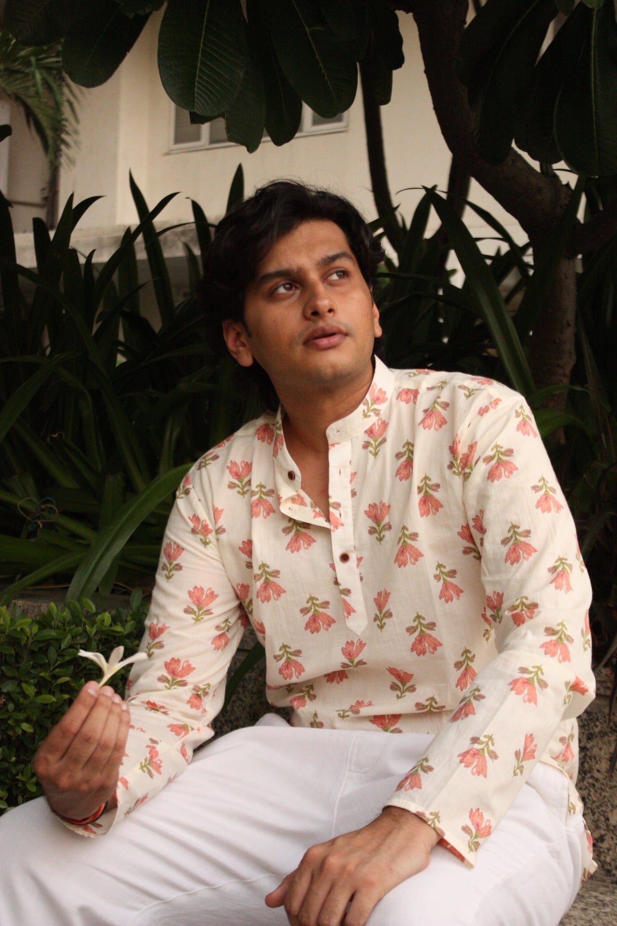 Gul - Printed Cotton Short Kurta
