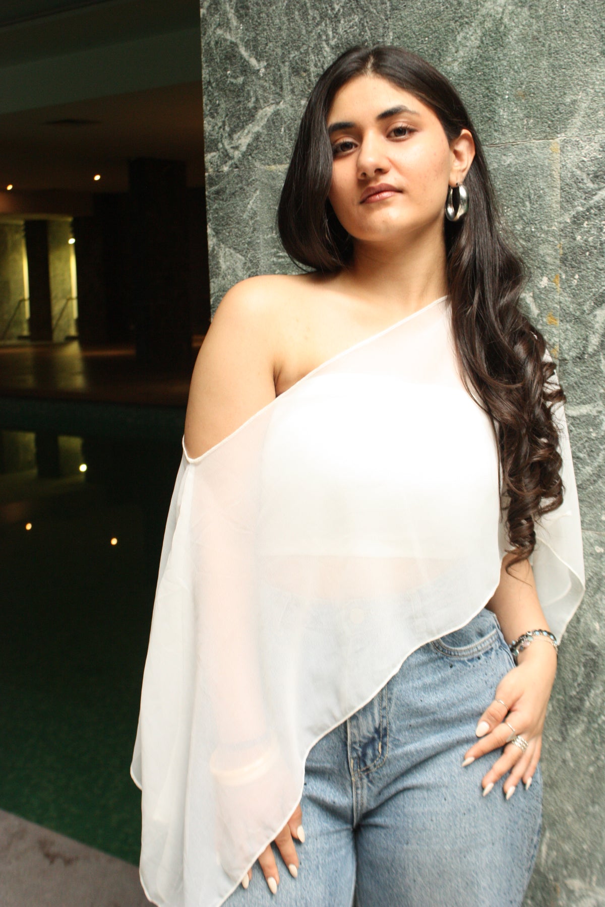 Tara - Sheer Georgette Cover-Up
